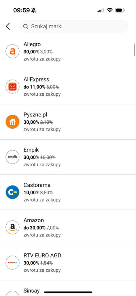 Cashback Millennium Bank